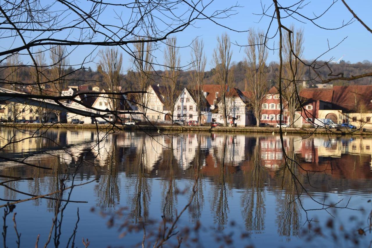 Готель Maindrei - Schlafen Am Fluss Margetshoechheim Екстер'єр фото