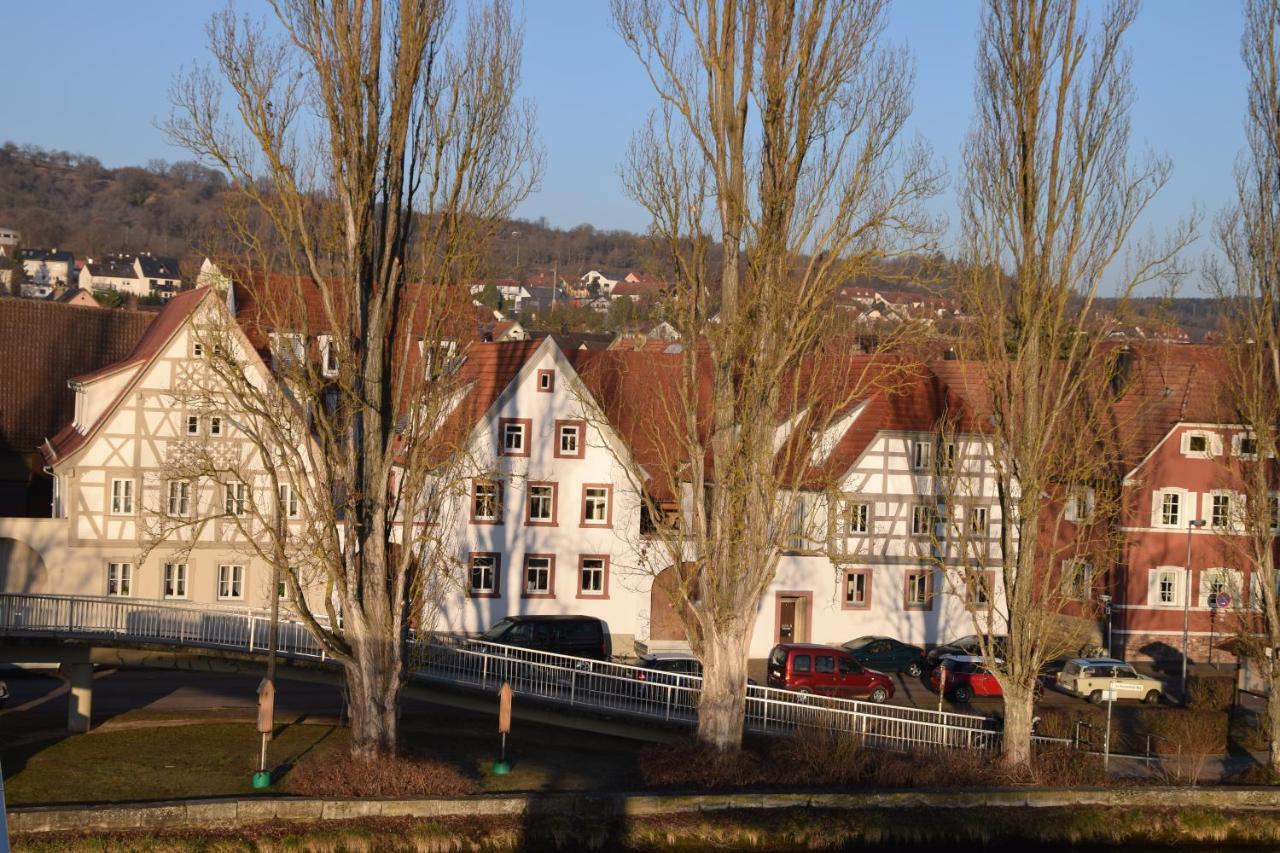Готель Maindrei - Schlafen Am Fluss Margetshoechheim Екстер'єр фото